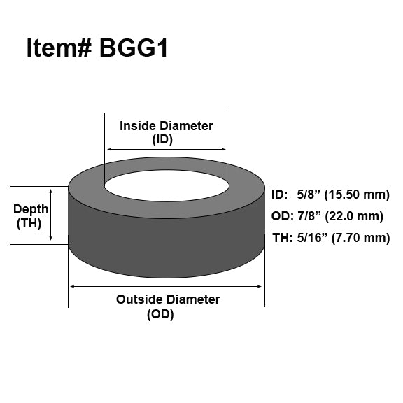 Load image into Gallery viewer, PTFE Gasket for 5/8" OD Sight Glass Boiler Steamer Water Gauge (2-Pack)