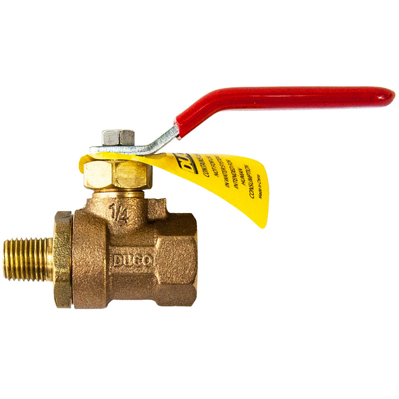 Load image into Gallery viewer, Bronze Ball Valve 200 WSP MNPT x FNPT