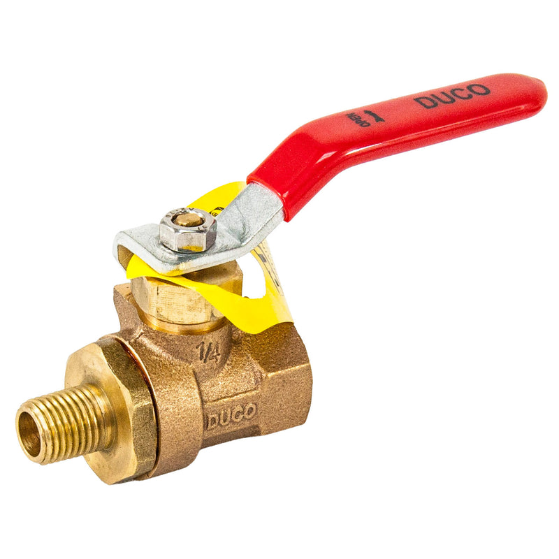 Load image into Gallery viewer, Bronze Ball Valve 200 WSP MNPT x FNPT