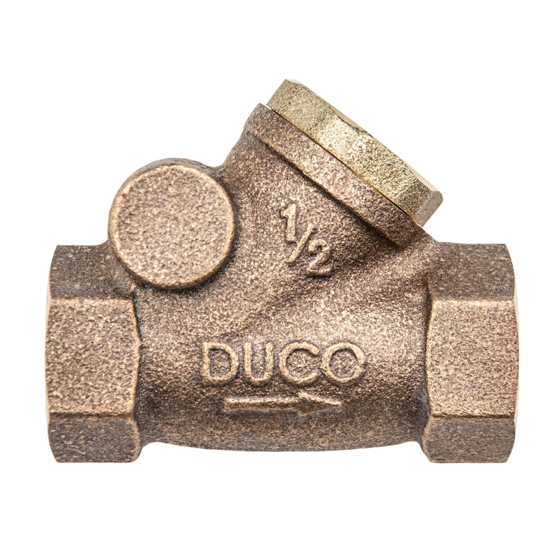 Load image into Gallery viewer, Bronze Swing Check Valve Y Pattern with PTFE Disc 200 WSP