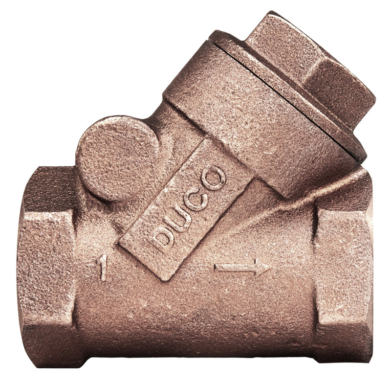 Load image into Gallery viewer, Bronze Swing Check Valve Y Pattern 200 WSP