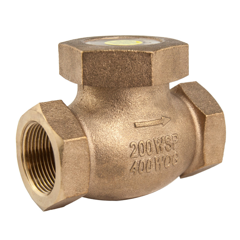 Load image into Gallery viewer, Bronze Spring Check Valve 200 WSP