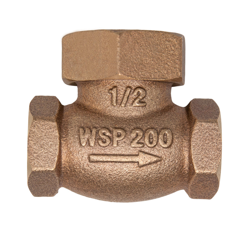 Load image into Gallery viewer, Bronze Spring Check Valve 200 WSP
