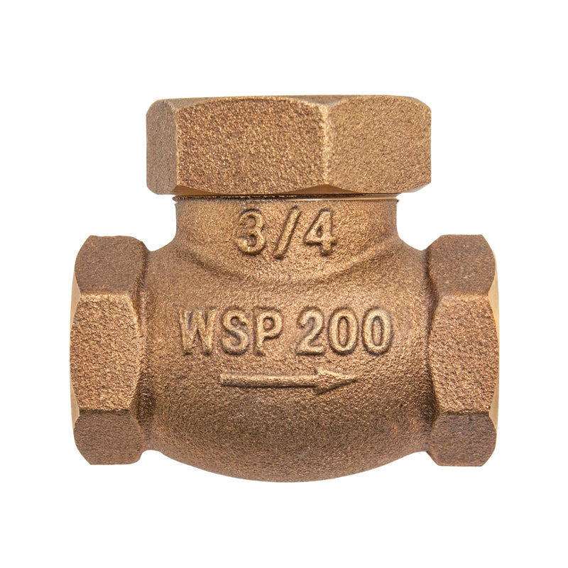 Load image into Gallery viewer, Bronze Spring Check Valve 200 WSP