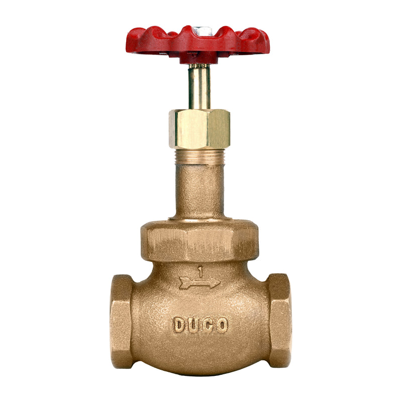 Load image into Gallery viewer, Bronze Tee Globe Valve 200 WSP