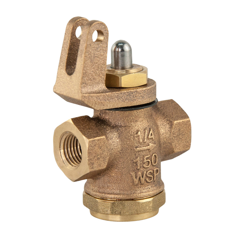 Load image into Gallery viewer, Bronze Whistle Valve 150 WSP 1/4" NPT (STEAM)