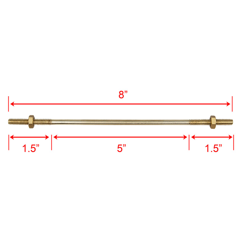 Load image into Gallery viewer, Brass Float Rod Link 1/4"-20 for Float Valve in Return/Condensate Tank