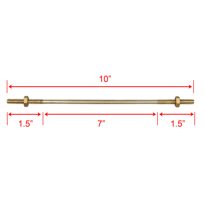 Load image into Gallery viewer, Brass Float Rod Link 1/4"-20 for Float Valve in Return/Condensate Tank