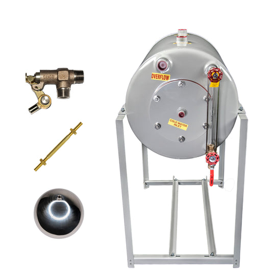 Stainless Steel Horizontal Return Tank Complete H-Series