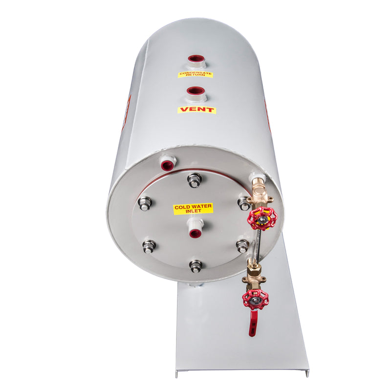Load image into Gallery viewer, Stainless Steel Pipe-Mount Horizontal Return Tank Complete P-Series
