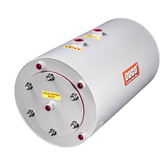 Stainless Steel Pipe-Mount Horizontal Return Tank Only P-Series