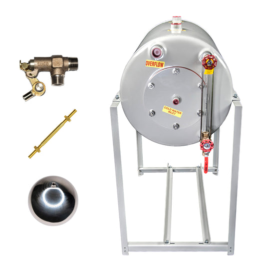 Stainless Steel Horizontal Return Tank Complete R-Series