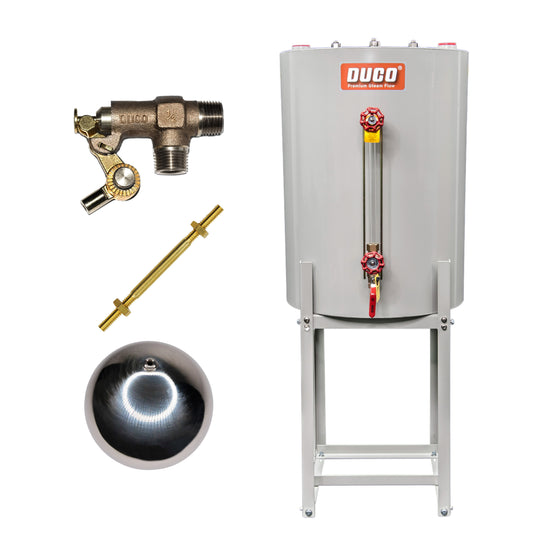 Stainless Steel Vertical Return Tank Complete F-Series