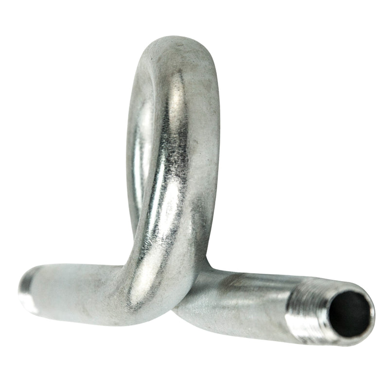 Load image into Gallery viewer, High Pressure Siphon Pigtail Zinc Plated Steel 1/4" NPT 180° & 90° Coil