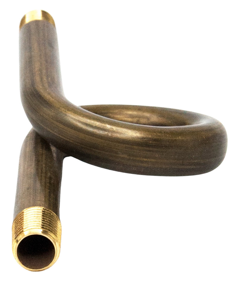 Load image into Gallery viewer, High Pressure Siphon Pigtail 1/4" NPT 180° Coil Brass for Steam