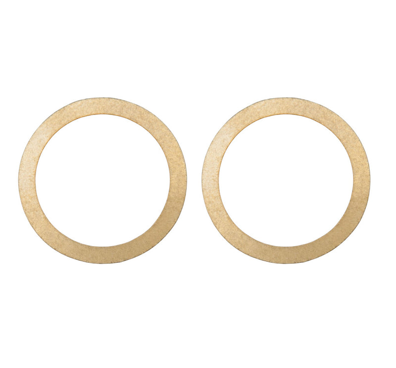 Load image into Gallery viewer, Brass Washer for Sight Glass Boiler Water Gauge Valve (2-Pack)
