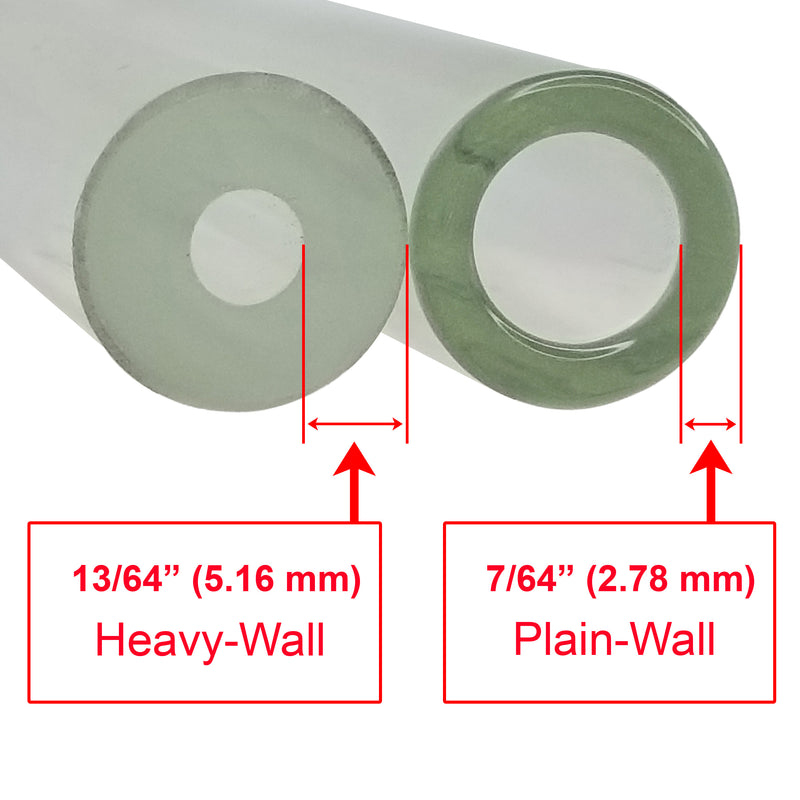 Load image into Gallery viewer, Boiler Steamer Sight Glass 5/8&quot; OD High Pressure Clear Wall
