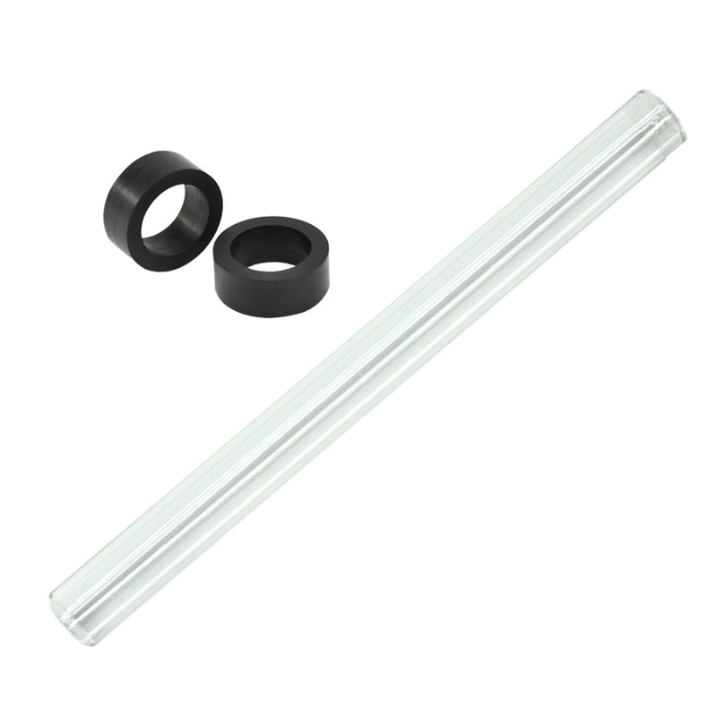 Load image into Gallery viewer, Boiler Steamer Sight Glass 5/8&quot; OD High Pressure Clear Wall
