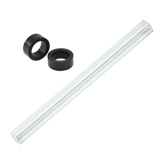 Boiler Steamer Sight Glass 5/8" OD High Pressure Clear Wall