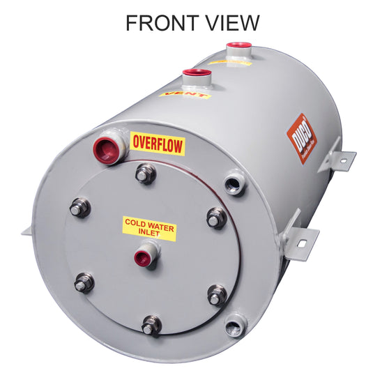 Stainless Steel Horizontal Return Tank Only F-Series