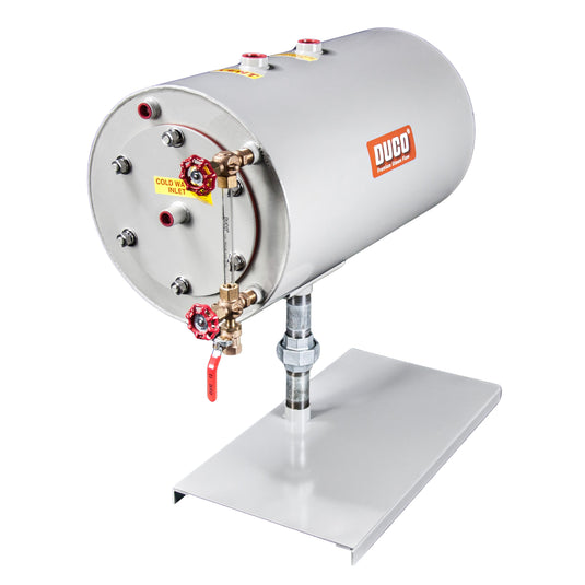 Stainless Steel Pipe-Mount Horizontal Return Tank Complete P-Series
