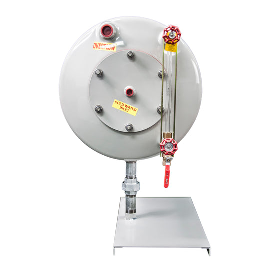 Stainless Steel Pipe-Mount Horizontal Return Tank Complete P-Series