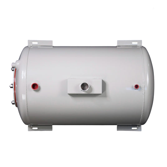Stainless Steel Pipe-Mount Horizontal Return Tank Only P-Series